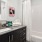 Large, well-lit bathroom