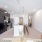 studio kitchen with long hallway